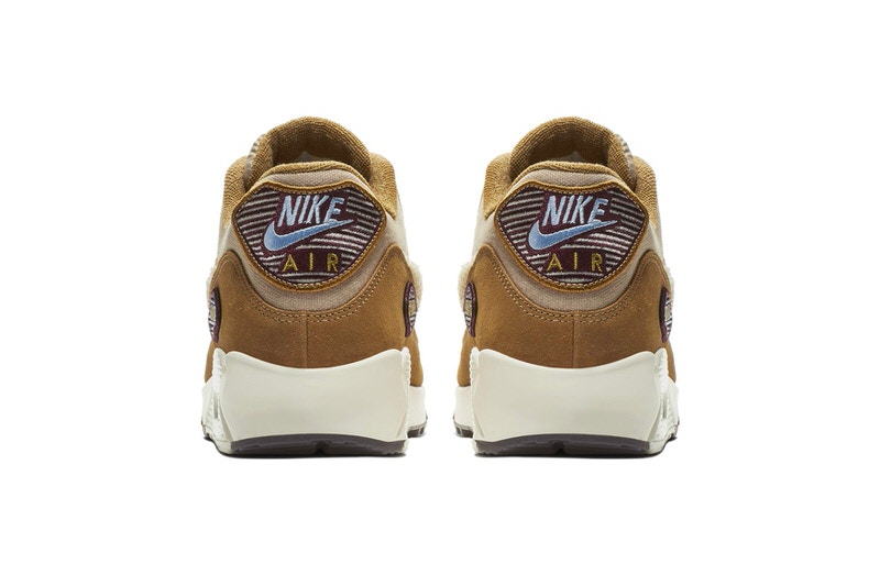 Nike Updates Air Max 90 with Chenille Swoosh Branding | Nice Kicks
