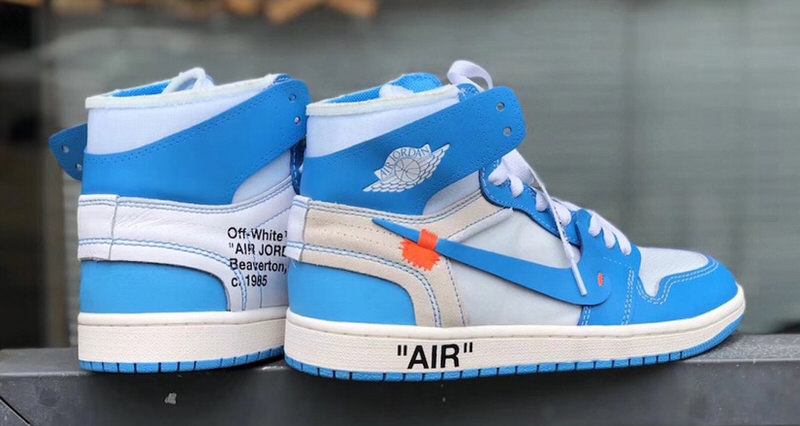 Virgil dons his “UNC” Off-White x Air Jordan 1s at the Met Gala