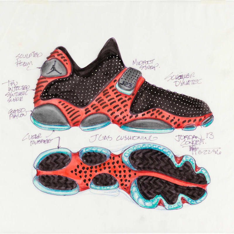 Air Jordan 13 'Tinker" Sketch