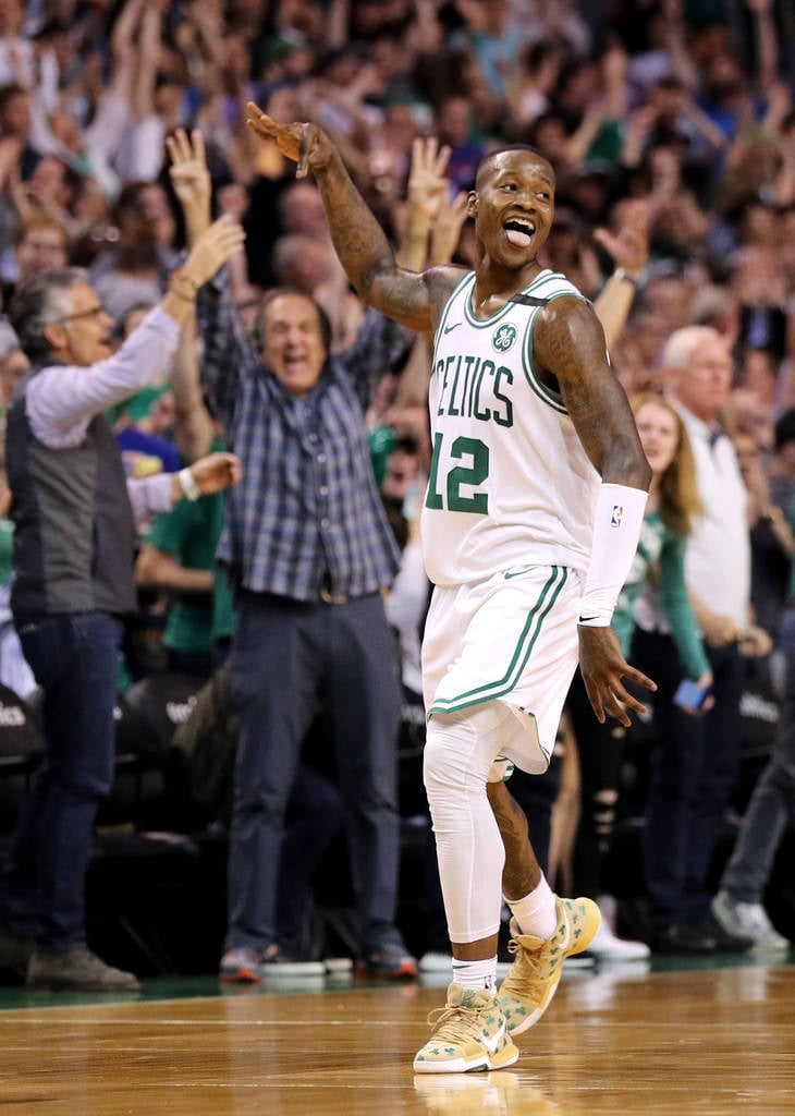 Terry Rozier is Literally Filling Kyrie Irving's Shoes