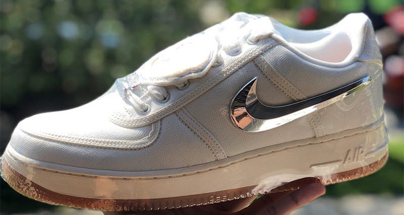 Travis Scott x Nike Air Force 1 Low "Sail"