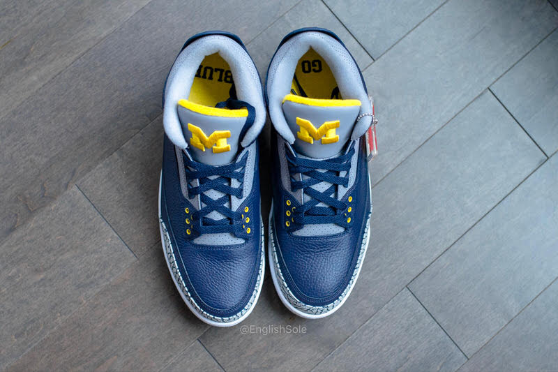 Air Jordan 3 "Michigan" PE