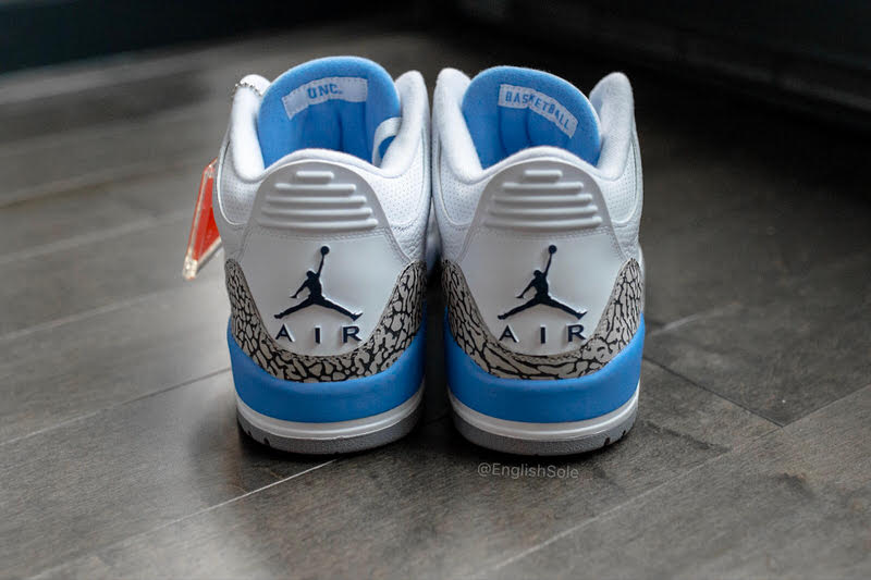 jordan 3 carolina