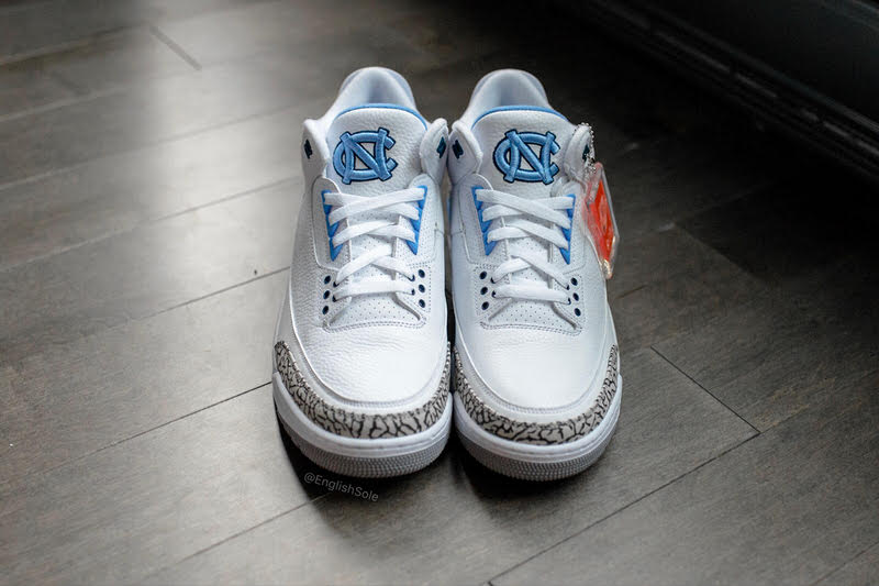 jordan 3 carolina