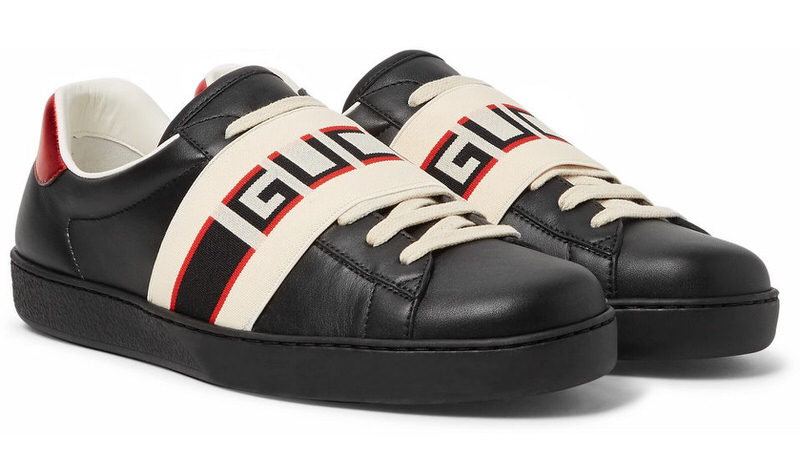 Gucci Logo Print Sneakers