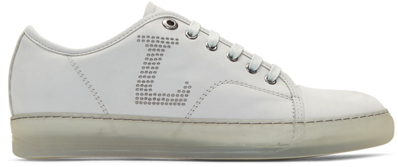  Lanvin Perforated Sneakers