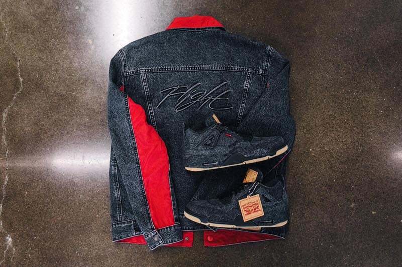 Levi's x Air Jordan 4