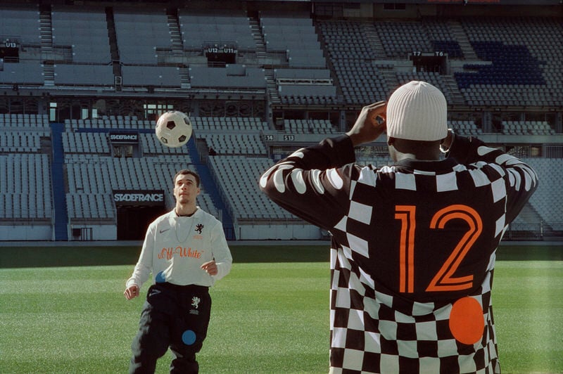 OFF WHITE x Nike "Football, Mon Amour" Collection