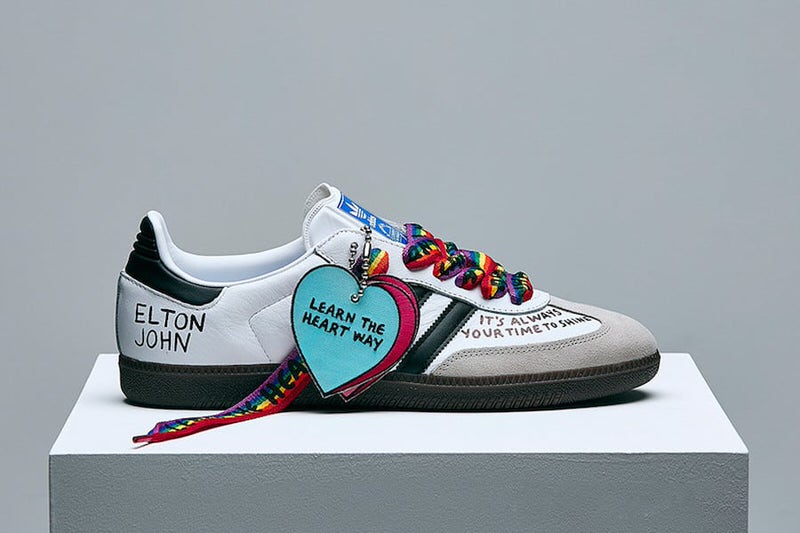 Pharrell, Elton Celebrities Designed adidas Sambas for Pride Kicks