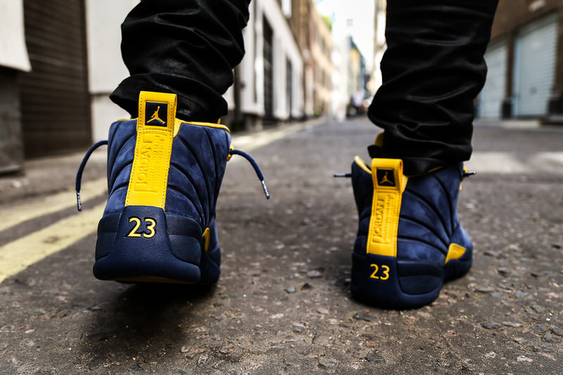 air jordan retro 12 michigan