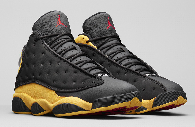 jordan 13 black yellow