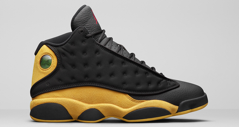 jordan 13 yellow and black 2018