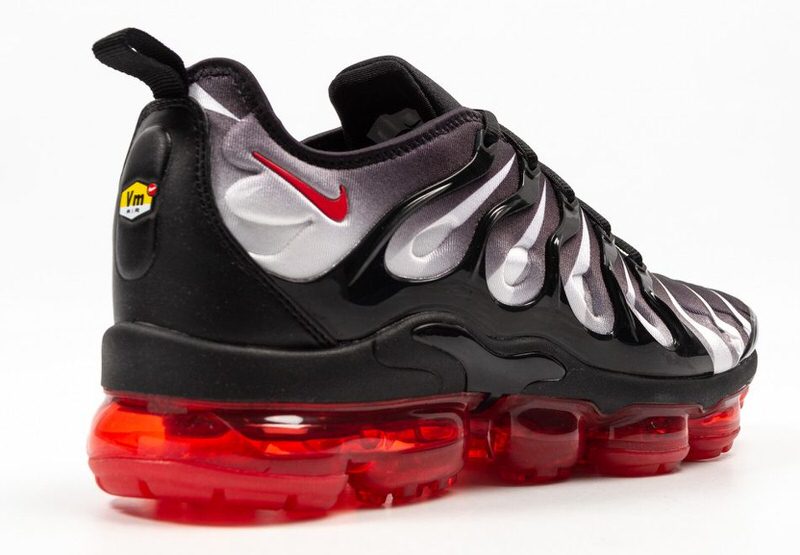 nike vapormax plus red shark tooth