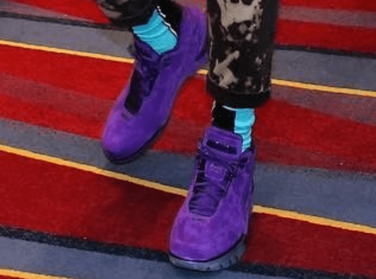 LeBron James Nike Air Zoom Generation Purple PE