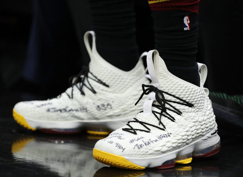 Every Sneaker Worn by LeBron James This Season | Nice Kicks