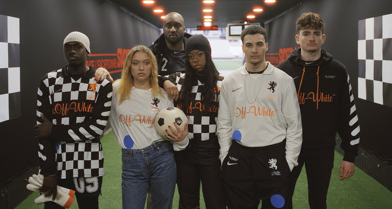 OFF WHITE x Nike "Football, Mon Amour" Collection