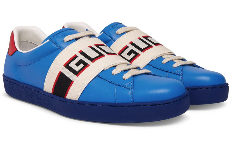 Gucci Logo Print Sneakers