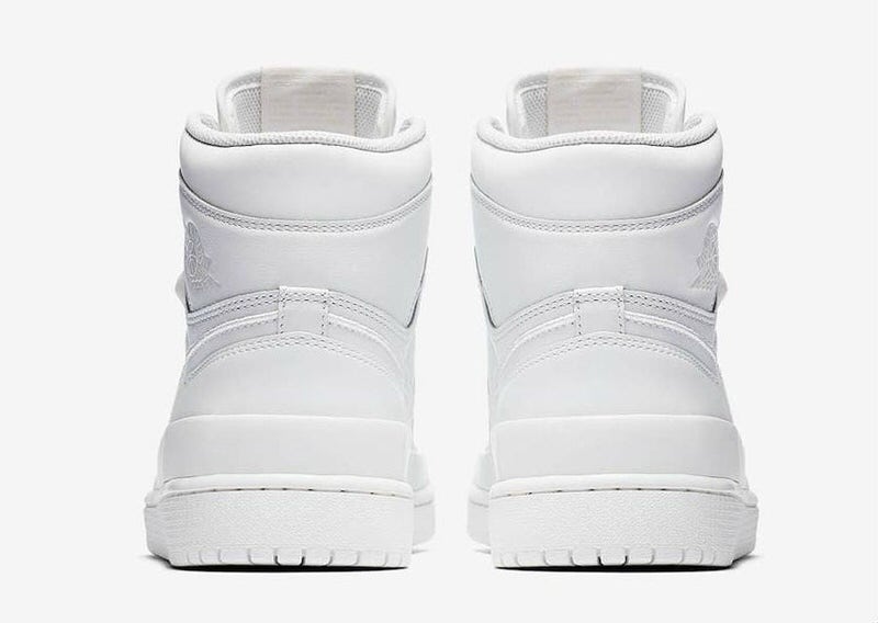 White jordans with straps hotsell