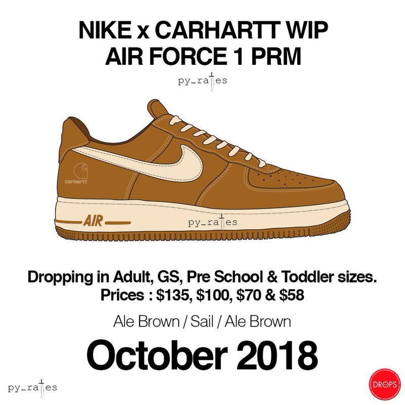 Another Carhartt x Nike Collaboration is Rumored to Be in the Works Nice Kicks