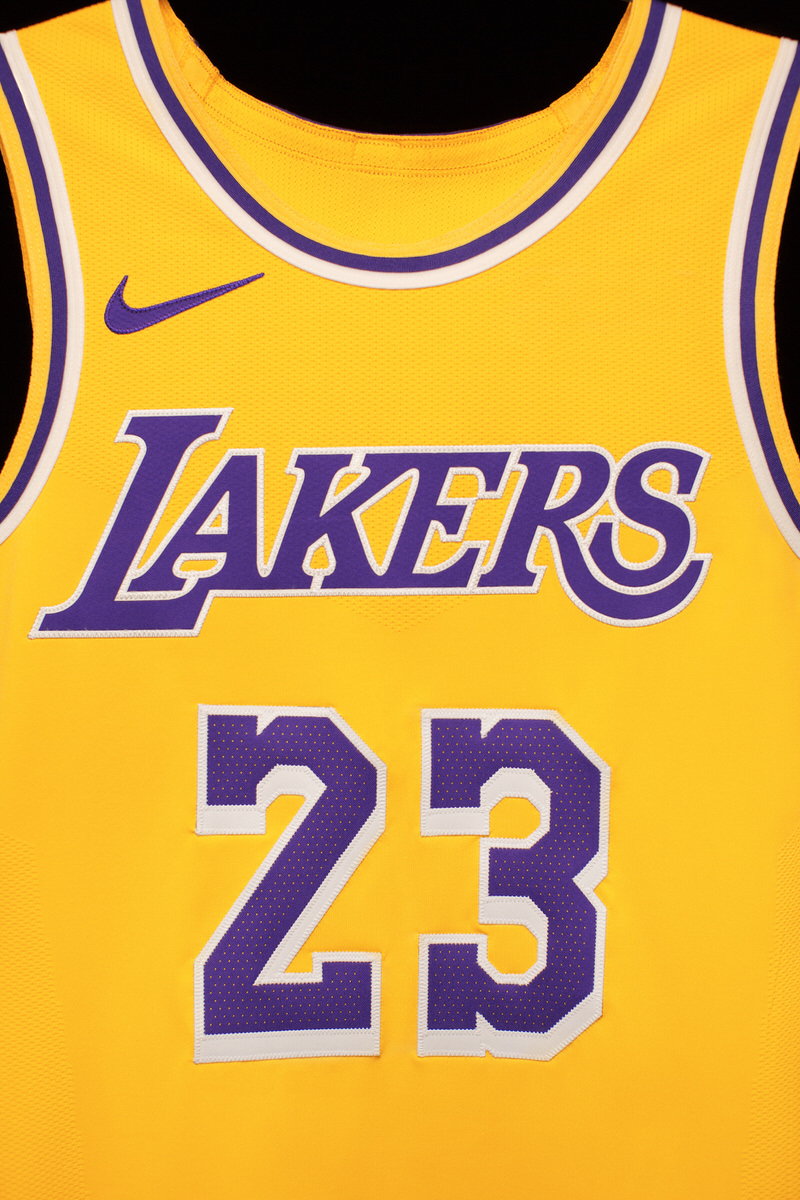 LeBron James Lakers Icon Swingman Jersey