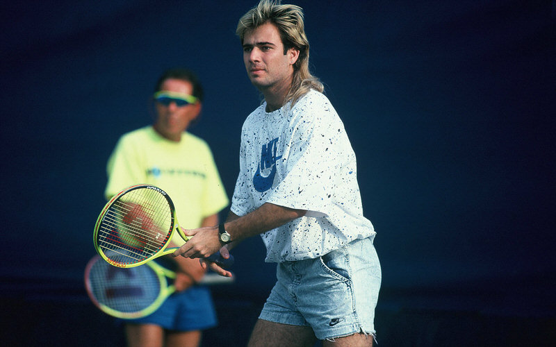 Andre Agassi went against the grain of normality, creating their own signature edge that would still be talked about 20 years later.