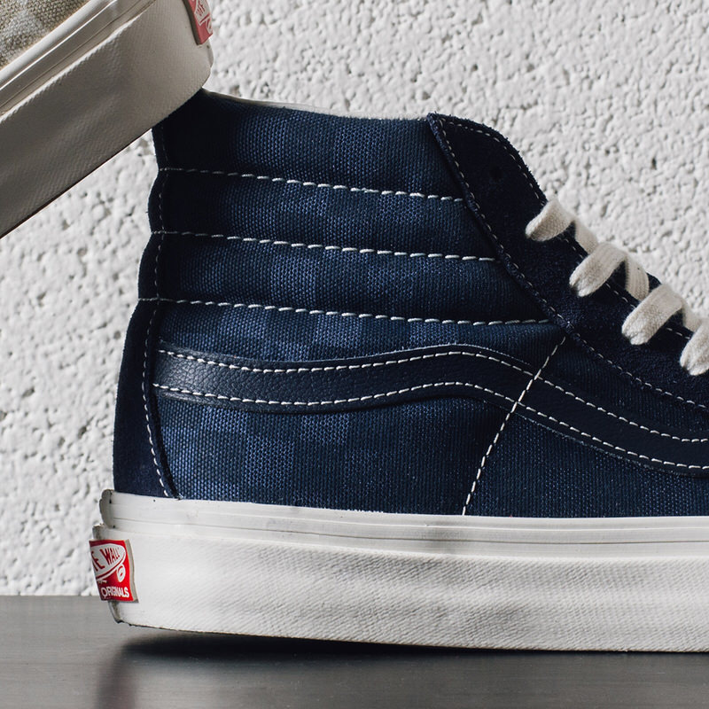 Vans Vault Sk8-Hi "Tonal Checkerboard"