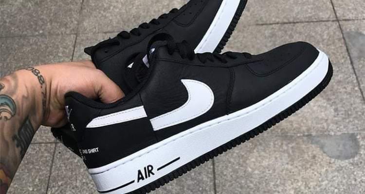 comme de garcon supreme air force 1