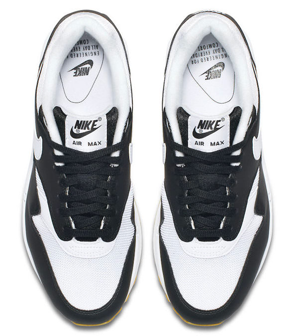 Nike Air Max 1 “Black/White-Gum Sole”