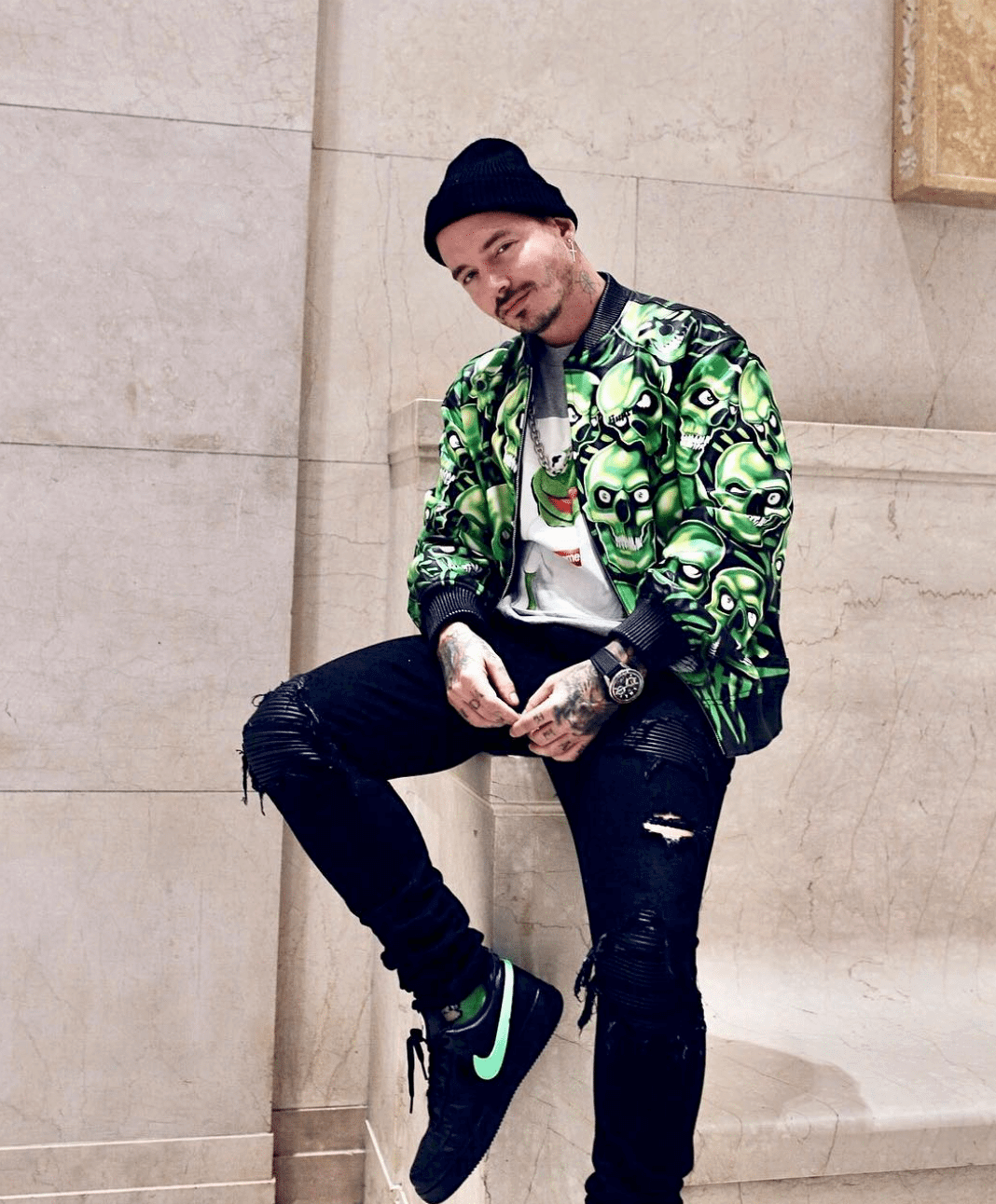 style j balvin outfits