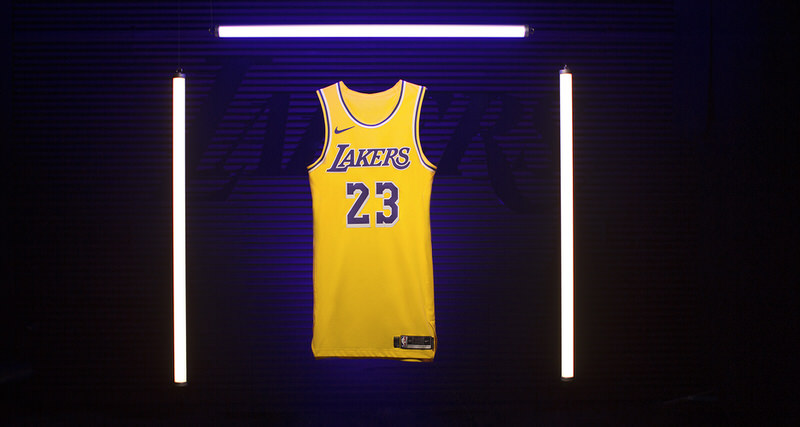 LeBron James Lakers Icon Swingman Jersey