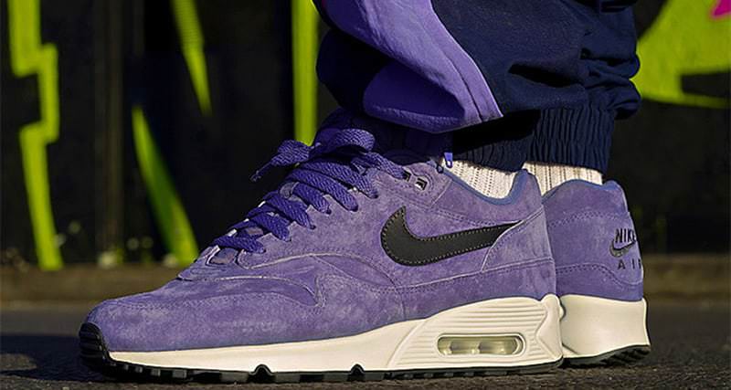 Nike Air Max 90/1 Suede "Court Purple"