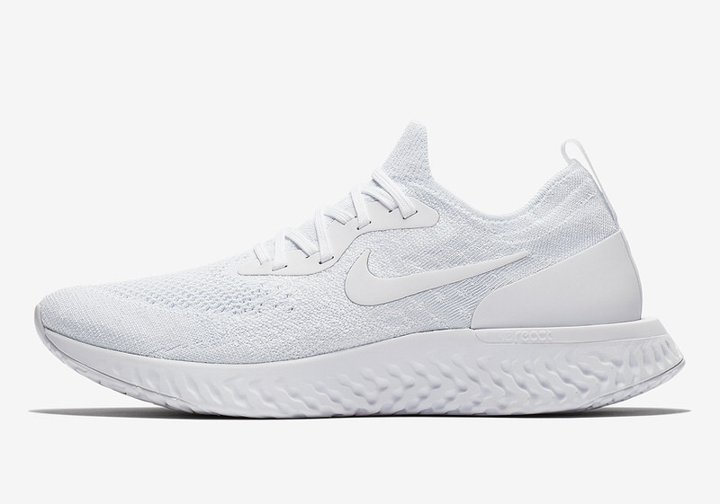 Nike Epic React "Triple White"