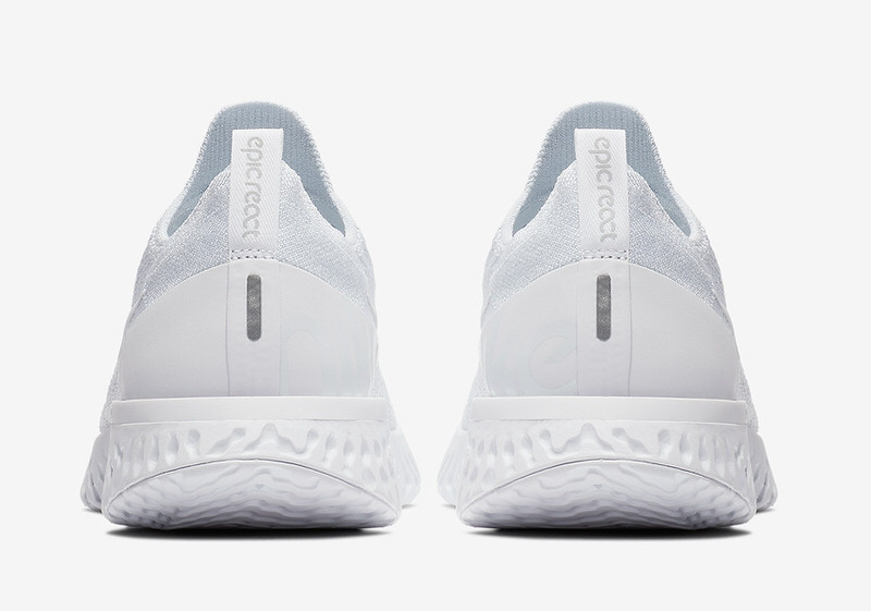 Nike Epic React "Triple White"