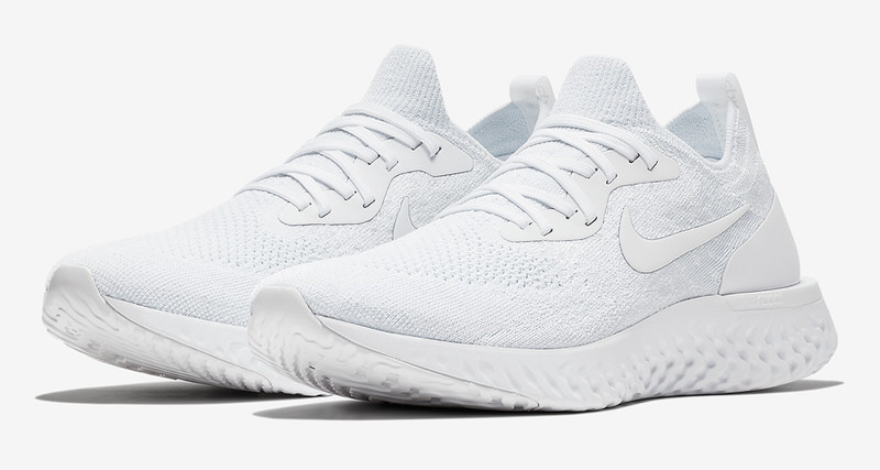 triple white nike react