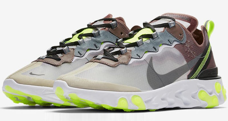 Nike React Element 87 Desert Sand Fall 2018 Nice Kicks