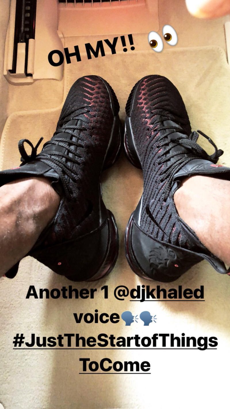 Lebron 16 shoe box hot sale