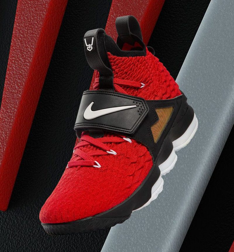 lebron 15 diamond turf red