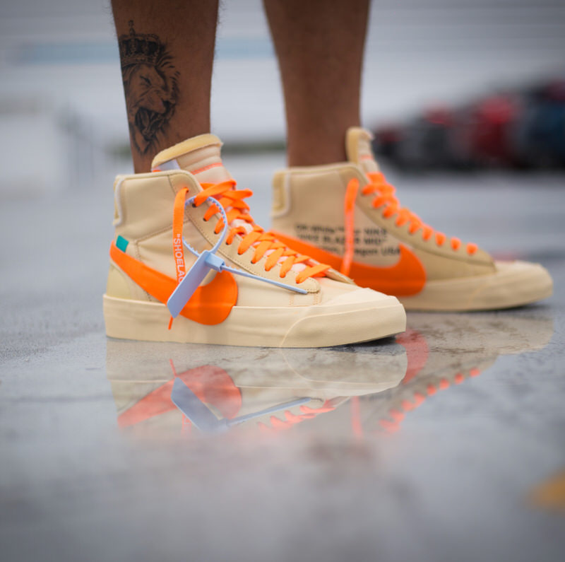 Off-White x Nike Blazer “Spooky Pack” // Closer Look | Nice Kicks