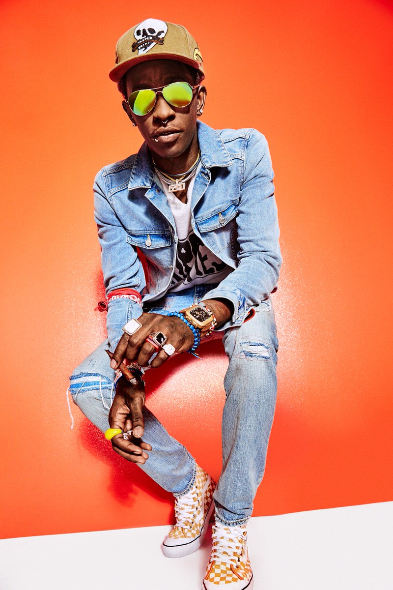 Young thug puma shoes hotsell