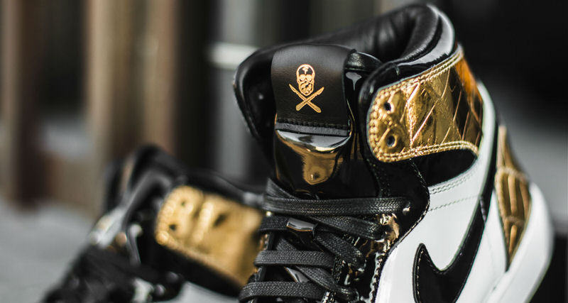 The Shoe Surgeon Unveils 24 Karat Gold Air Jordan 1