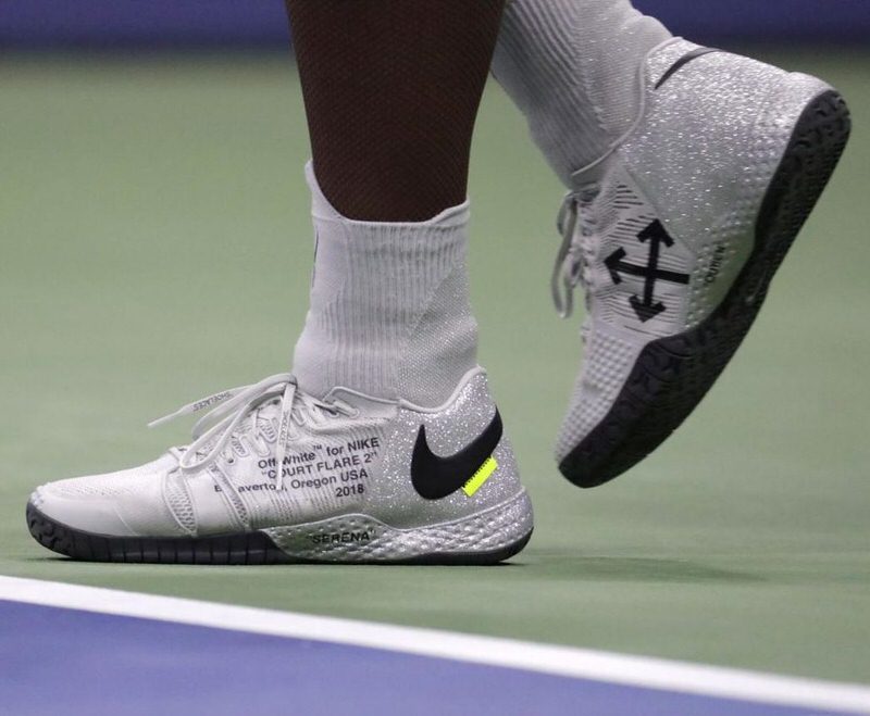 All signs point to OFF-WHITE tennis attire.