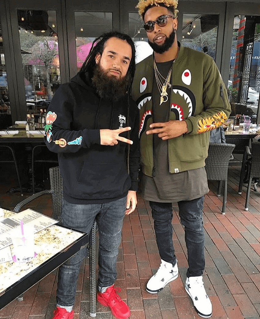 Of Course Odell Beckham Jr. Has a Supreme x Louis Vuitton Walking Boot