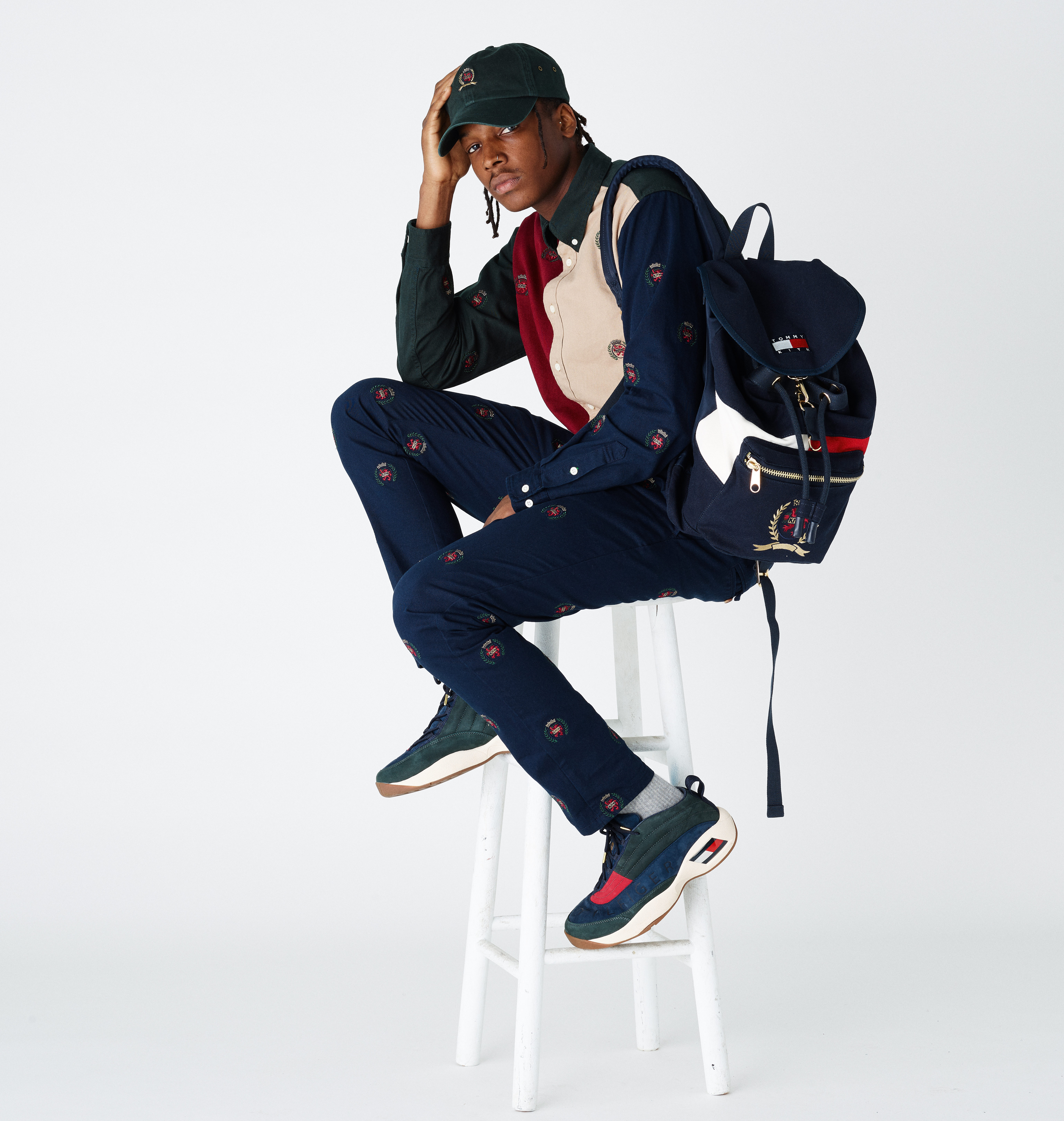 Kith x tommy hilfiger og basketball outlet sneaker