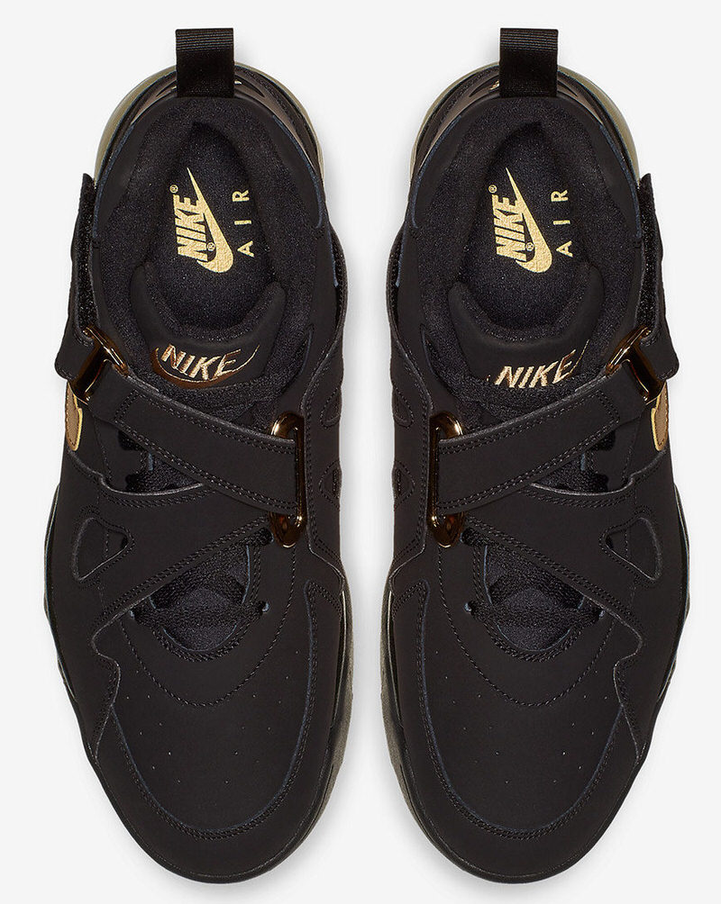 Nike Air Force Max CB Black/Metallic Gold