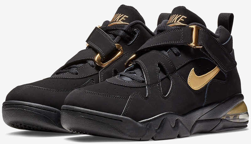 Nike Air Force Max CB Black/Metallic Gold