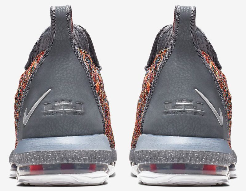 Lebron 16 multicolor grey online