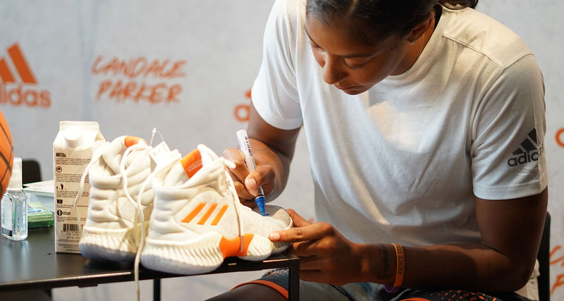 Candace Parker Pays Homage to Pat 
