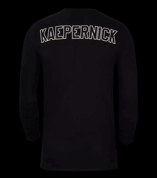 kaepernick nike black jersey