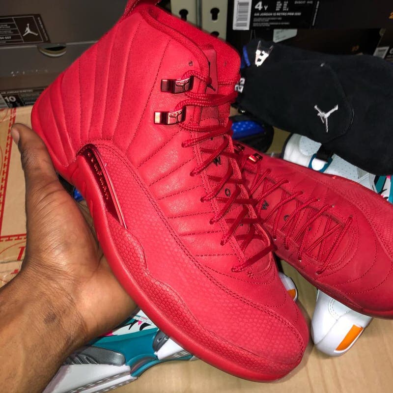 retro 12 red 2018