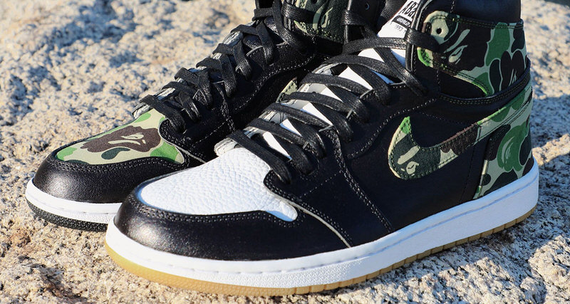 bape x jordan 1